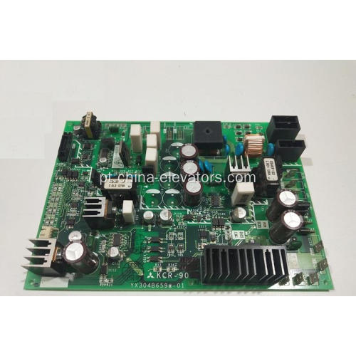 Placa de condução KCR-908B para elevadores Mitsubishi MRL